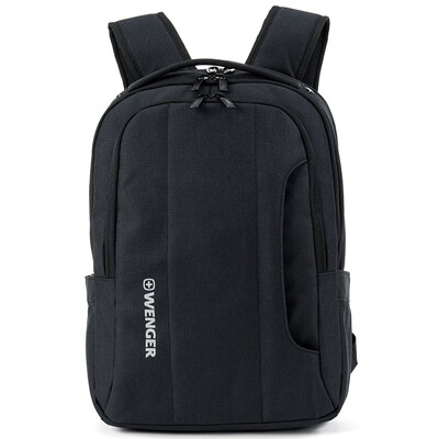 

Swiss Army knife Wige Wenger computer bag men&women business casual polyester 15-inch notebook backpack sports bag casual bag bag midnight blue SAB54016195043