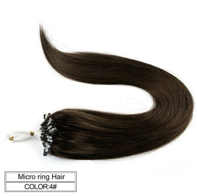 

Amazing Star Brazilian Virgin Hair Straight Micro Loop Hair Extensions Good Quality Human Hair Weave Cheap Price 18 Inches