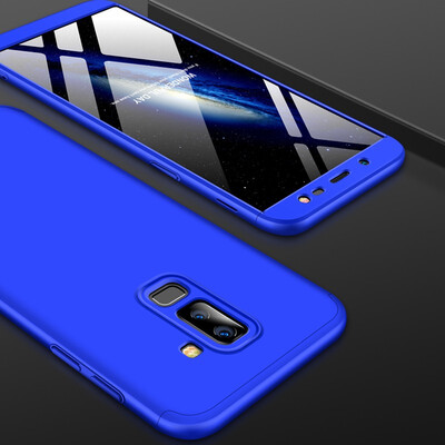 

Goowiiz Phone Case For Samsung Galaxy J8 2018A7 2018Note 9 Fashion Color collision 360 Degree Coverage PC Full Protection