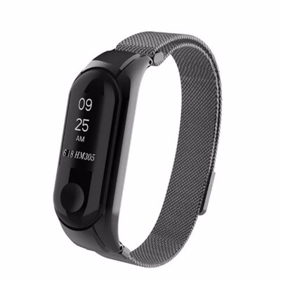 

xiaomi mi band 3 Watch Band Milanese Loop Stainless Steel Strap for xiaomi mi band 3 Bracelet