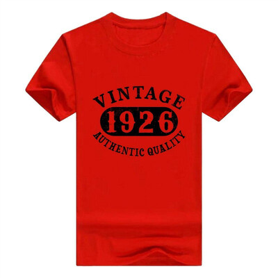 

1926 Vintage 92 Years Old 92nd B-Day Birthday Gift Mens T-Shirt