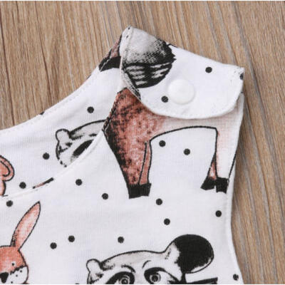 

USA Top Baby Kids Boy Girl Infant Romper Jumpsuit Bodysuit Cotton Clothes Outfit