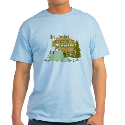 

CafePress - Peanuts Snoopy Snoopy Smores T-Shirt - 100 Cotton T-Shirt