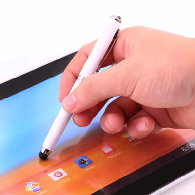 

4in1 светодиодный лазерный указатель факел сенсорный экран Stylus Шариковая ручка для iPhone4 4s