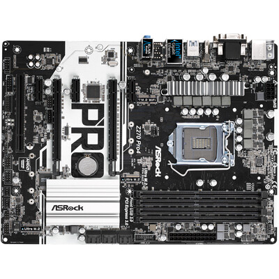 

ASRock ASRock Z270 Pro4 motherboard Intel Z270 LGA 1151