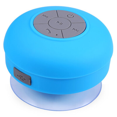 

BTS - 06 Waterproof Speaker Subwoofer Bluetooth Speaker Stereo Shower Wireless Mini with Sucker Music Audio Receiver Phone Call