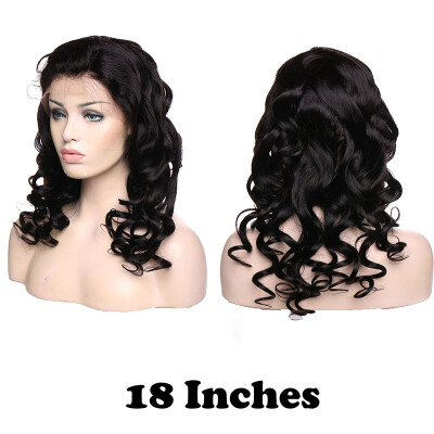 

Lace Front Human Hair Wigs Water Wave Virgin Human Hair Wigs With Hair Wigs For Women With Baby Hair