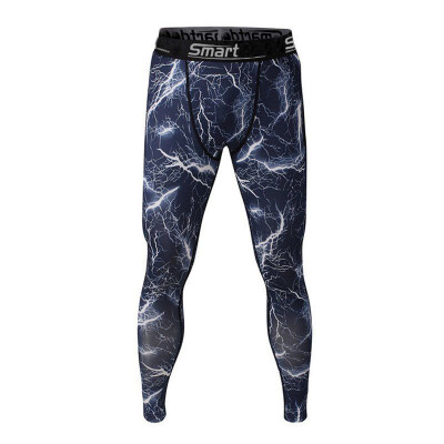 

Men Compression Legging Base Layers Long Pants Trousers Running Athletic Apparel