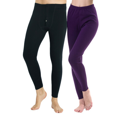 

Little nurse thermal underwear men&women thickening plus velvet one piece high waist long pants warm pants ZTK001 thick knee pads men - Navy  175105