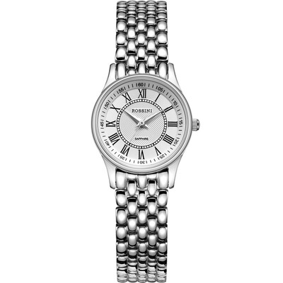 

ROSSINI watch Ya Zun business series stainless steel quartz couple table male watch R6355W01G