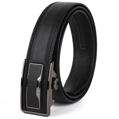 

Pierre Cardin pierrecardin men's belt business enjoyment male belt leather leather buckle leather belt gift box P6C818101-CYA black