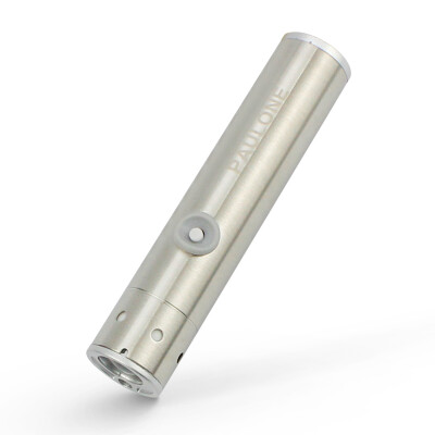 

Paulone three-in-one USB rechargeable stainless steel flashlight cigarette lighter lighter multi-function laser flashlight YT1801 silver