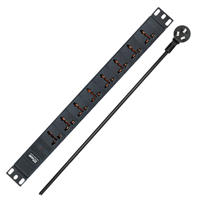 

Equipped with towe EN10 W801 8-bit PDU cabinet socket 10A3 m power cord