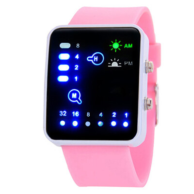 

MyMei 2016 New LED Watch Water Resistant Rubber Strap LED Lamp Display Digital