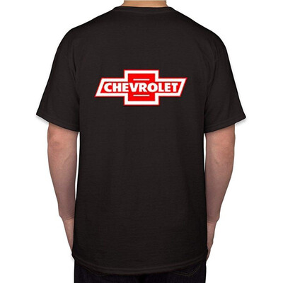 

Chevrolet GM General Motors Hot Rod Rat Nostalgia Drag Race Racing NHRA Black Short Sleeve Shirt
