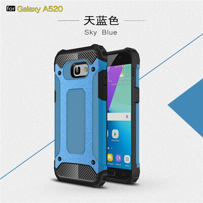 

Fivice Samsung Galaxy A5 2017A520 case Luxury Silicone Diamond Armor PC Hard Shell Phone Case