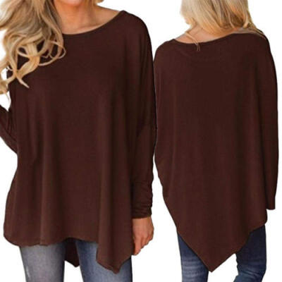 

AU Women Ladies Long Sleeve Cotton Casual Business OL Shirt Top Blouse Plus Size