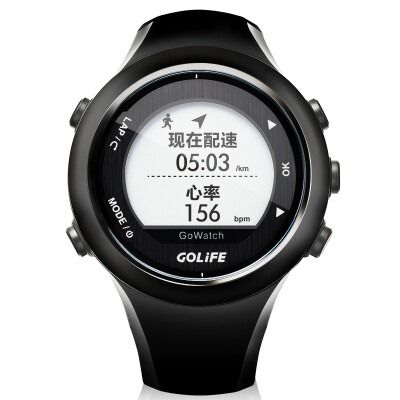 

GOLiFE820i спортивный смарт-часы GPS наружный сердечный ритм стол секундомер железо три бегущее время подъема водонепроницаемые мужчины и женщины стол волосы черный