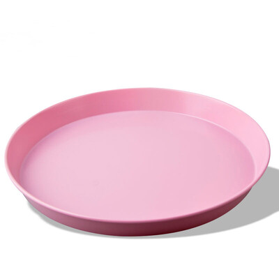 

Yang Chen pizza dish baking tool 10 inch round short pizza dish oven with non-stick multi-functional pan Sakura pink YC6173