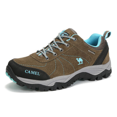 

Camel CAMEL outdoor footwear shoes men and women wear wear couple lace shoes A53149609 sludge / blue 38