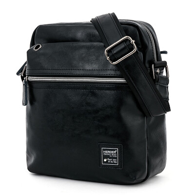 

Henderson herder 0918D fashion tide men shoulder Messenger bag multi-functional bag black