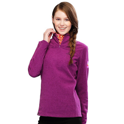 

THE FIRST OUTDOOR Fleece Lovers Couples Thicker Warm Polar Fleece Cut Fleece 674634 Women's Purple Blue S Code