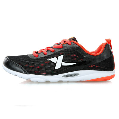 

XTEP woman fashion leisure travel jogging running shoes 985218119328 black orange 36