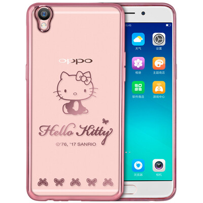 

Плюс отличная серия Hello Kitty OPPO R9 телефон оболочки / защитный рукав мягкой обшивке тонкой DROP Rugrats