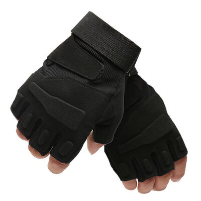 

(TUYUE) semi-finger gloves sports army fans special forces outdoor leisure fitness mountaineering anti-skid anti-cut riding tactics fighting fighting Sanda gloves upgrade green half finger