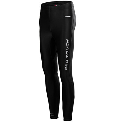 

PRO TOUCH running training professional running pants quick dry high elastic cushion indoor fitness training pants reflective protection 246021 901/050 black XL