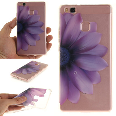 

Half flower Pattern Soft Thin TPU Rubber Silicone Gel Case Cover for HUAWEI Y3 II