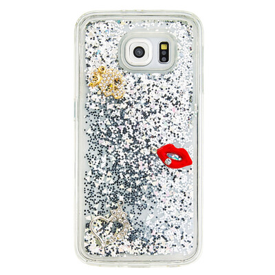 

Dynamic Quicksand Glitter Liquid Soft TPU Case Cover For SAMSUNG S6