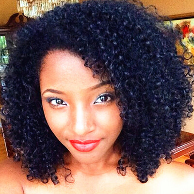 

N.L.W. Malaysian virgin human hair Lace front wigs Kinky Curly Glueless wigs for black women