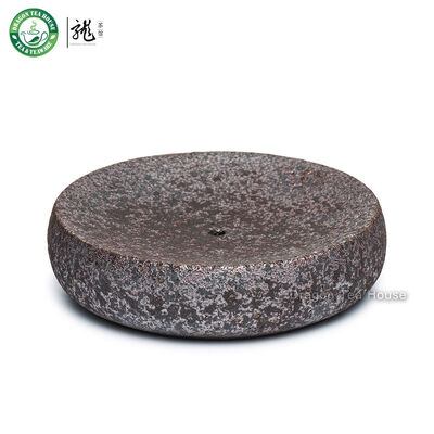 

Handmade Wood-Fired Ceramic Teapot Cushion Teacup Coaster Pottery Drip Tray