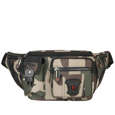 

[Jingdong Supermarket] SWISSGEAR pockets camouflage fashion leisure fitness pockets men outdoor sports bags mobile phone purse bre