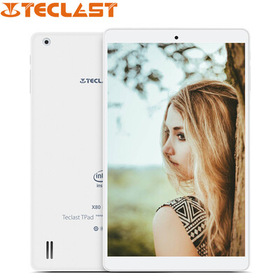 

Teclast X80 Pro 8-дюймовый планшетный ПК с Windows 10 + Android 5.1 Intel Atom Z8300 X5 2 + 32GB