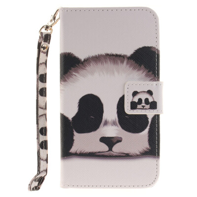 

Panda Design PU Leather Flip Cover Wallet Card Holder Case for LG K10