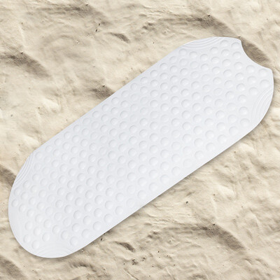 

Germany Reid RIDDER oval foot massage bath non-slip mat environmental rubber material 38 × 89cm white 68101