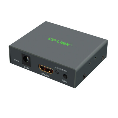 

CE-LINK HDMI Audio Splitter HDMI-HDMI DTS AC3 Converter Converter Аудиовыход HD-декодер Поддержка 1080P 3D HDCP 2283