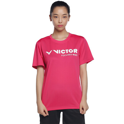 

WACKER Victor Victory Women's Badminton T-shirt T-shirt T-Shirt T-6127Q XL