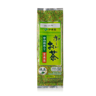 

Japan Japanese Kyoto Itoen Green Tea Genmaicha Roasted Rice Matcha Blended 200g