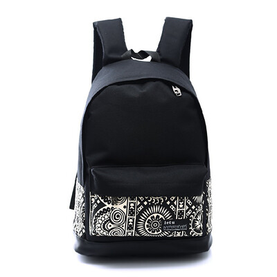 

MyMei Unisex Boys Girls Canvas Rucksack Backpack School Book Shoulder Bag