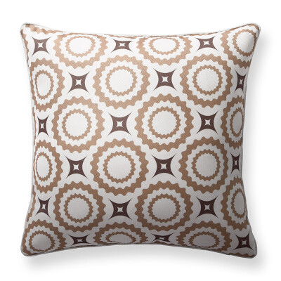 

Jingdong supermarket] rich home (FOOJO) Nordic wind sofa pillow cushion core 45 * 45cm geometric pattern