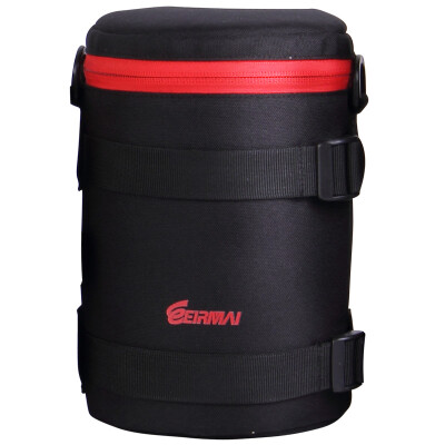 

Rui Ma EIRMAI L2060 SLR camera lens bag lens barrel thick anti-collision shock Canon Nikon lens bag red edge