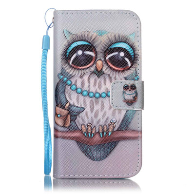 

Gray Owl Design PU Leather Flip Cover Wallet Card Holder Case for IPHONE 6