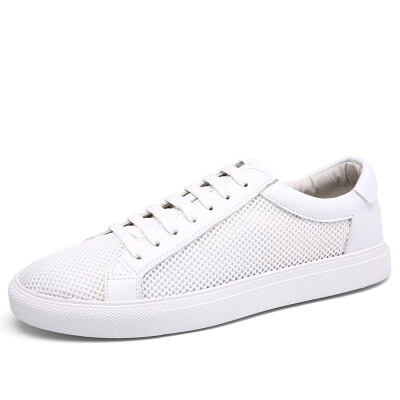 

Peter Gaidi BIDEGAIDI small white shoes men breathable mesh sports wild casual men's shoes Korean version of the wave B16127 white 39