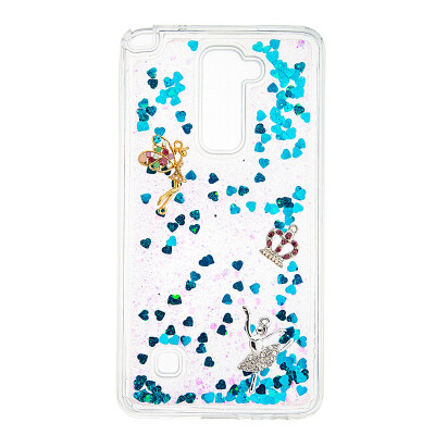 

Dynamic Quicksand Glitter Liquid Soft TPU Case Cover For LG LS775