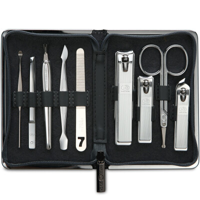 

777 Nail Knife Set Набор для зажима для ногтей 9шт. Комплект TS-940TC Черный