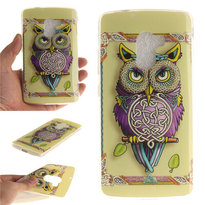 

Owl Pattern Soft Thin TPU Rubber Silicone Gel Case Cover for Lenovo A7010