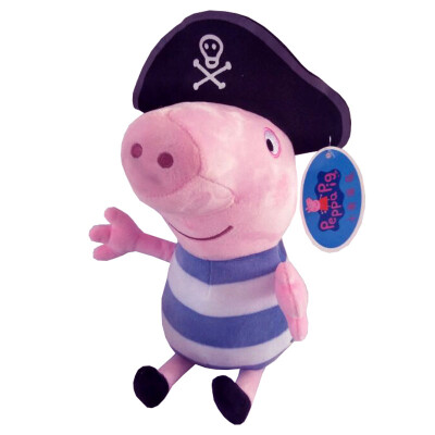 

PeppaPig plush toy pink pig girl 30cm pirate George